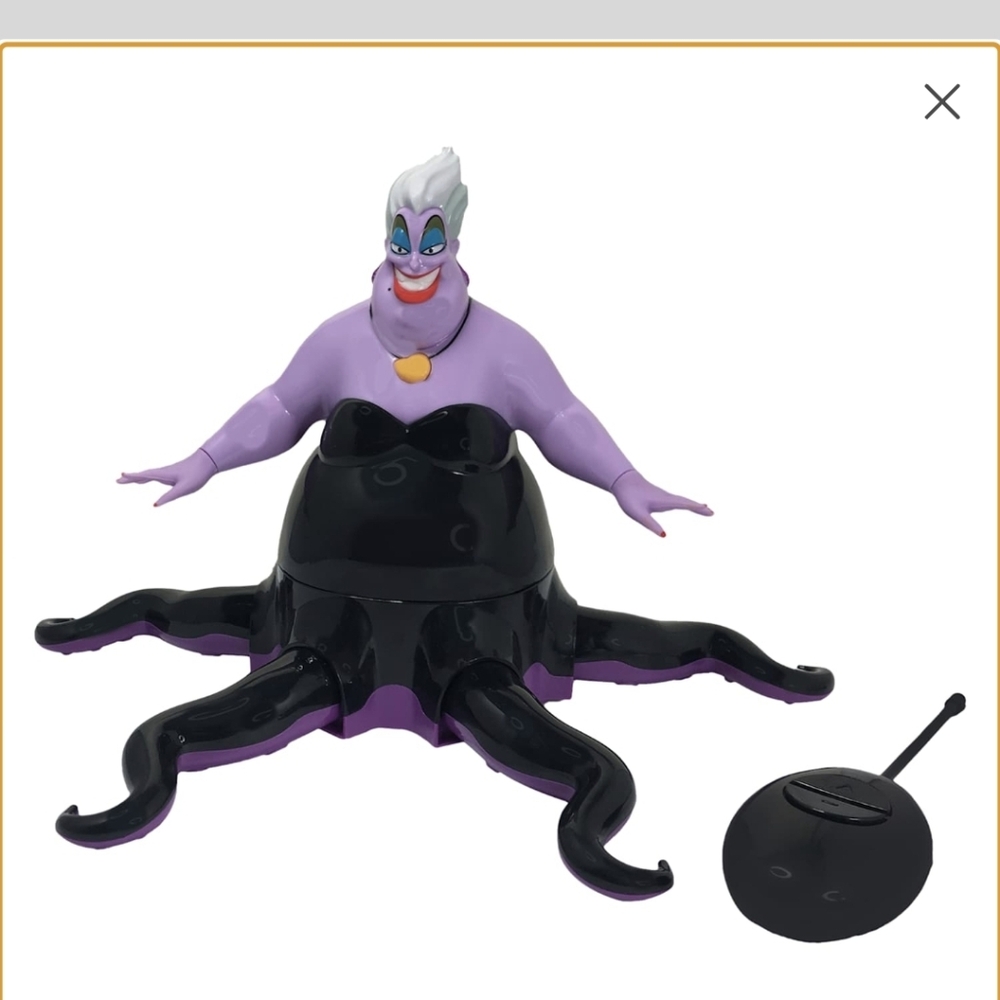 NIB Disney Villians Ursula Remote Control Figure
